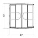 Palram Plant Inn Greenhouse Kit (HG3320)