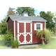 Little Cottage Co. Classic Workshop 10x14 Wood Shed Kit (10x14 CWWS-WPC)