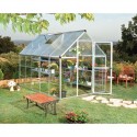 Palram 6'x10' Hybrid Greenhouse Kit - Silver (HG5510)