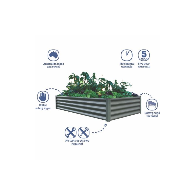 Absco Gard Bed 6x3  WG - (AB1301)