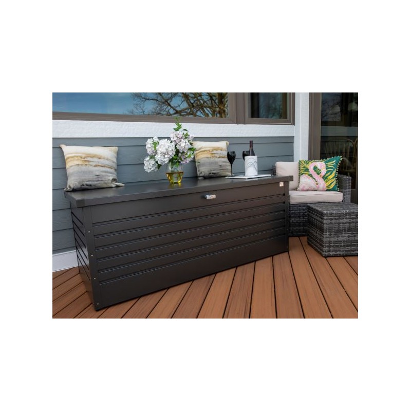 Leisure Time- Dark Gray 210 Gallon Deck Box  (BIO1000)
