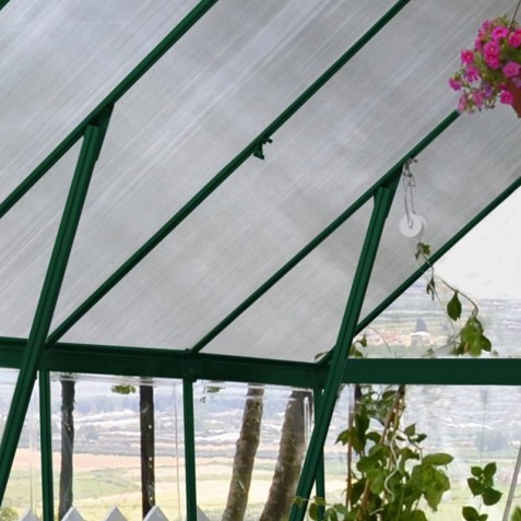 Palram 8'x8' Balance Hobby Greenhouse Kit - Green (HG6108G)