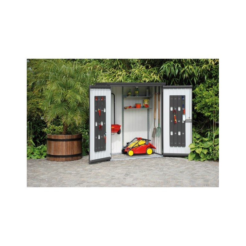 Equipment Locker 150 - 5' x 2.7' x 6' - Dark Gray (BIO1101)