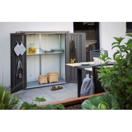 Storage Locker Romeo 4' x 2' x 5' - Dark Gray (BIO1150) Storage Locker Romeo 4' x 2' x 5' - Dark Gray (BIO1150)