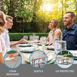 Lifetime 6-Foot Folding Picnic Table - 10-Pack (60366)
