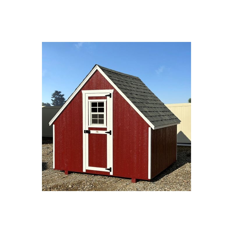 Little Cottage Co. 8x8 A-Frame Value Wood Chicken Coop Kit - (8x8 VAFC-PC)