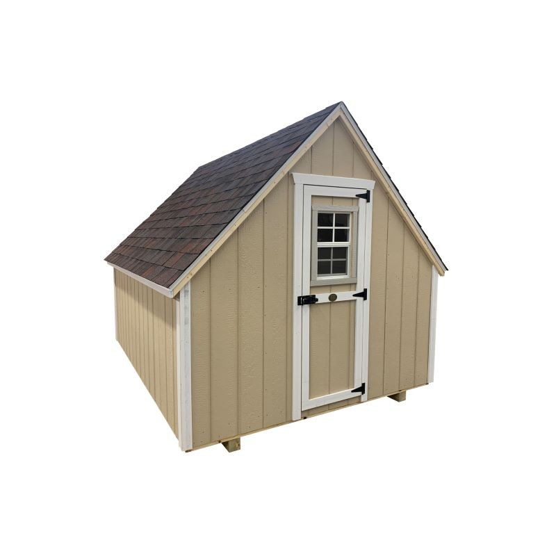 Little Cottage 8x10 Value A-Frame Chicken Coop w/ Floor Kit (8X10 VAFC-WPC-FK)