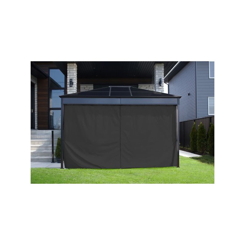 Sojag DIANI Black Curtains 10X12 Polyester (135-9168853)