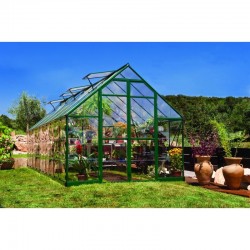 Palram – Canopia Balance Hobby 8x20 Greenhouse Kit - Green (HG6120G)