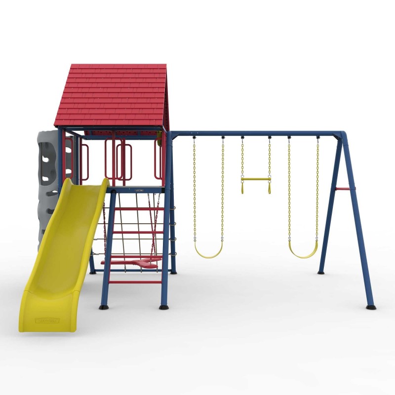 Lifetime Big Stuff Swing set w/ Clubhouse - Primary (91086)