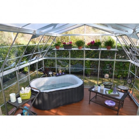 Palram 12x12 Americana Hybrid Greenhouse Kit (HG5212)
