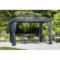 Gazebo Penguin Venus - Gazebo 10x14 Polycarbonate Roof (43204-32)