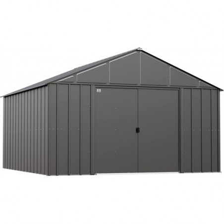 Arrow Classic Steel Storage Shed 12x12-Charcoal (CLG1212CC)