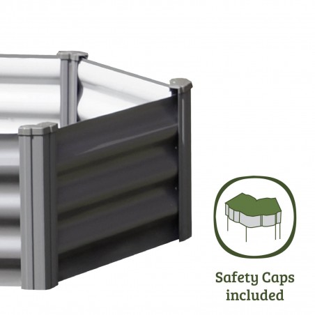 Absco Organic Garden Co Hex Garden Bed (AB1302) Absco Organic Garden Co Hex Garden Bed (AB1302)