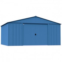 Arrow Classic Steel Storage Shed 14x12 Blue Grey (CLG1412BG)