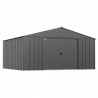 Arrow Classic Steel Storage Shed 14x12 Charcoal (CLG1412CC) Arrow Classic Steel Storage Shed 14x12 Charcoal (CLG1412CC)