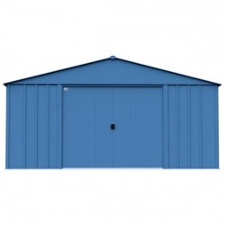 Arrow Classic Steel Storage Shed 14x17 Blue Grey (CLG1417BG)