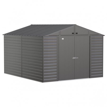 Arrow Select Steel Storage Shed 12x14- Charcoal (SCG1214CC)