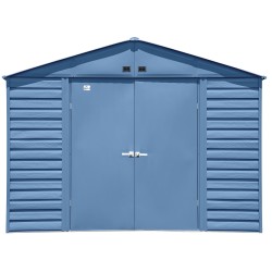 Arrow Select Steel Storage Shed 12x14- Flute Grey (SCG1214BG)