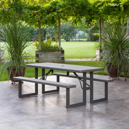 Lifetime 6-Foot Folding Picnic Tables - 6-Pack (60398)