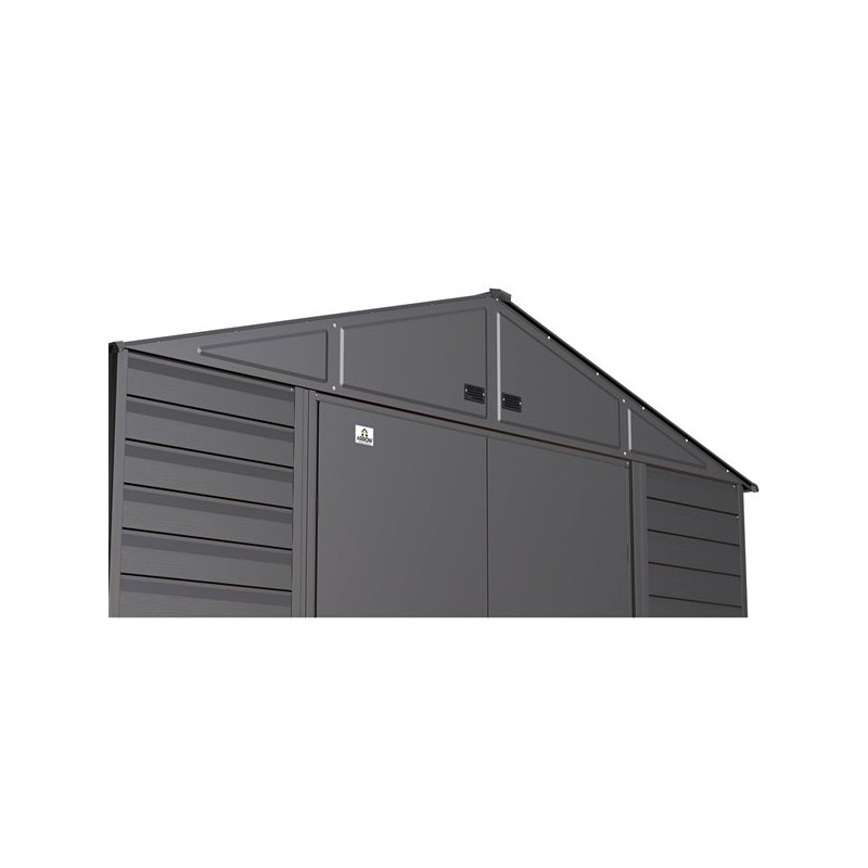 Arrow Select Steel Storage Shed 12x17- Charcoal (SCG1217CC)