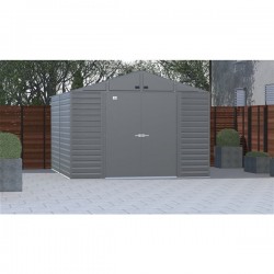 Arrow Select Steel Storage Shed 14x17- Charcoal (SCG1417CC)