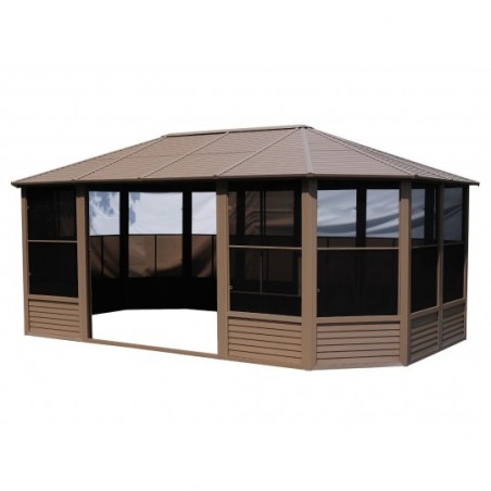 Gazebo Penguin Florence - Solarium 12x18 Metal Roof (41218MR-12)