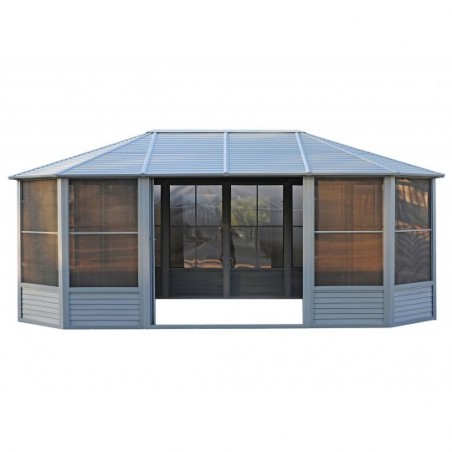 Gazebo Penguin Florence - Solarium 12x18 Metal Roof (41218MR-32)