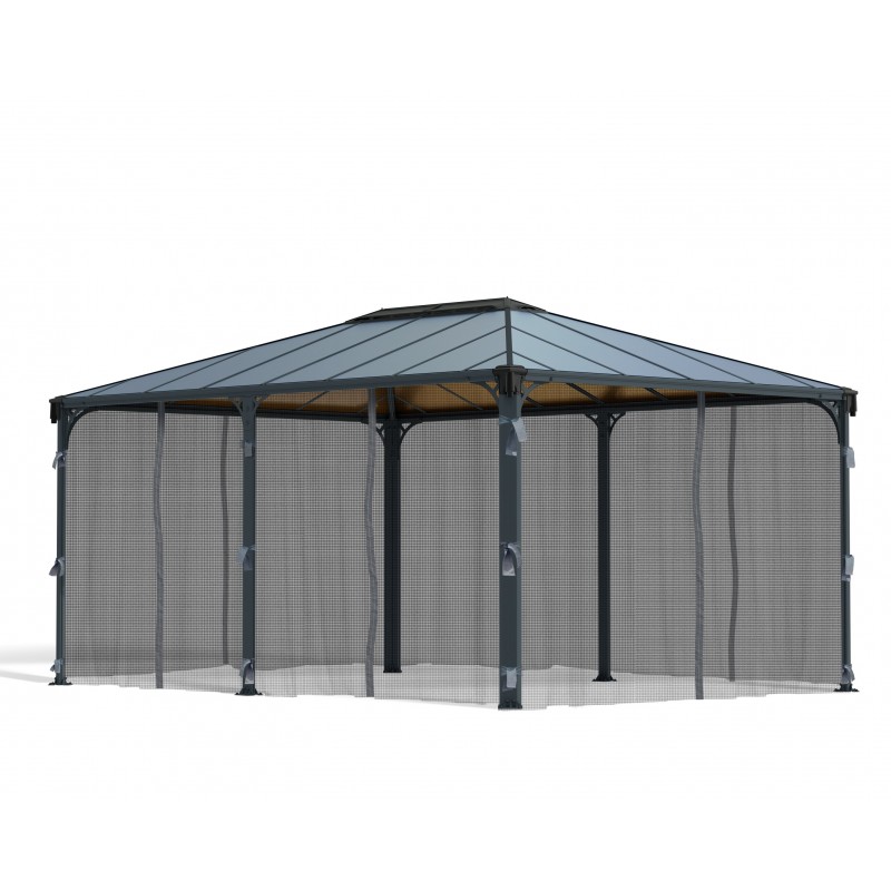 Palram - Canopia Milano 4300/Martinique 5000 Gazebo Netting Set (HG1069)