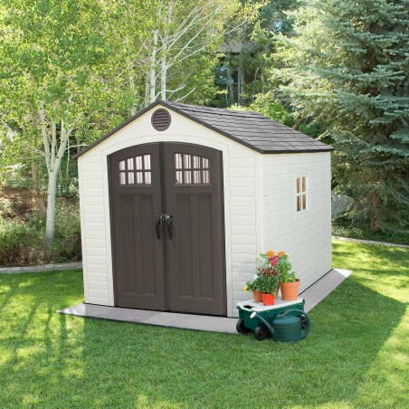 Lifetime 8ft x10ft Outdoor Storage Shed (60325)