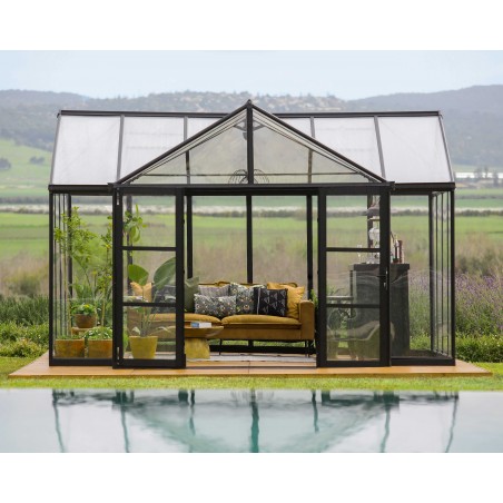 Palram - Canopia Triomphe Chalet 12' x 15' Greenhouse  (HG5500)