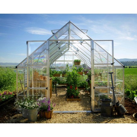 Palram - Canopia Balance 10' x 16' Greenhouse - Silver (HG6216)