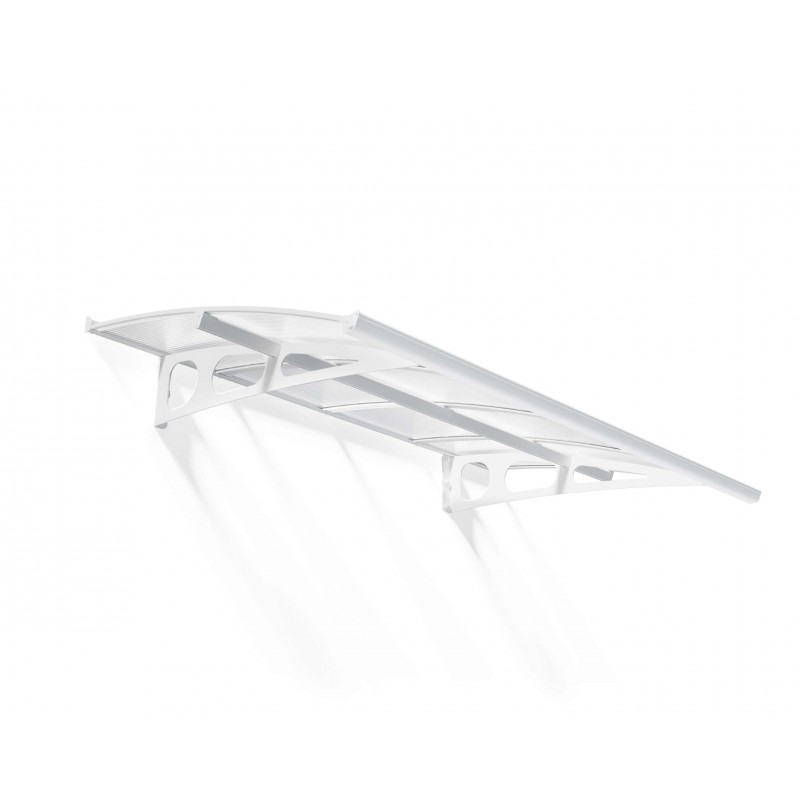 Palram - Canopia Bordeaux 2230 7' x 5' Awning - White/Mist (HG9561)