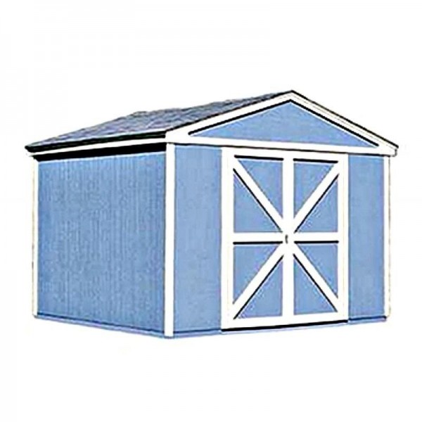 Handy Home Somerset 10x10 Wood Storage Shed w/ Floor (18413-0)