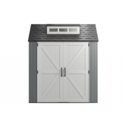 Rubbermaid 7FT X 7FT Easy Install Shed - Gray (2145548)