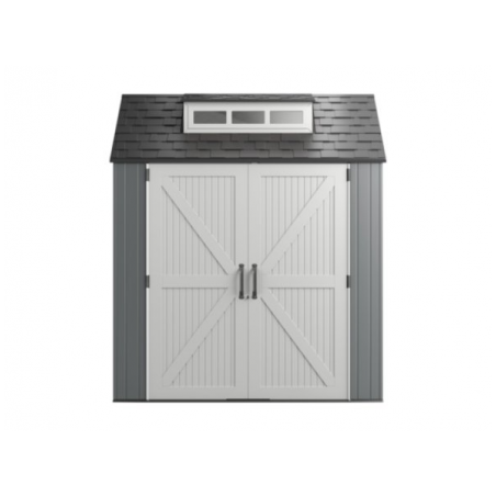Rubbermaid 7FT X 7FT Easy Install Shed - Gray (2145548)