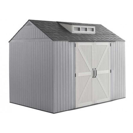Rubbermaid 10.5FT X 7FT EASY INSTALL SHED - GRAY (2191911)