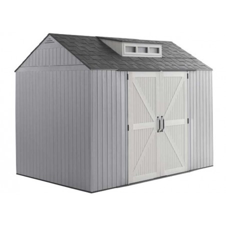 Rubbermaid Outdoor Storage Shed, 10.5x7 ft