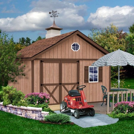 Best Barns Shedquarters 12x20 Standard Storage Shed - Offset Gable Door (SQUADG20O) Best Barns Shedquarters 12x20 Standard Storage Shed - Offset Gable Door (SQUADG20O)