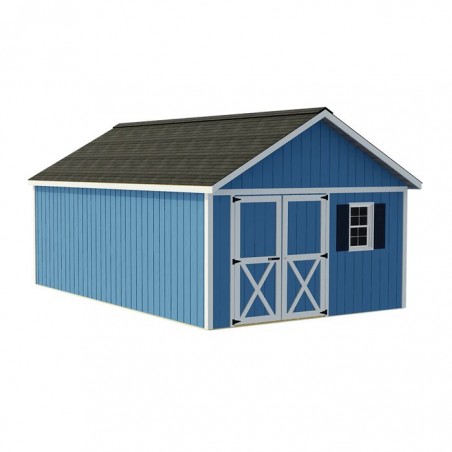 Best Barns Brandon 12x16 Wood Storage Shed Kit - ALL Pre-Cut (brandon_1216)