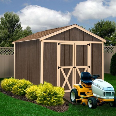 Best Barns Danbury 8x12 Wood Storage Shed Kit - All Pre-Cut (danbury_0812)