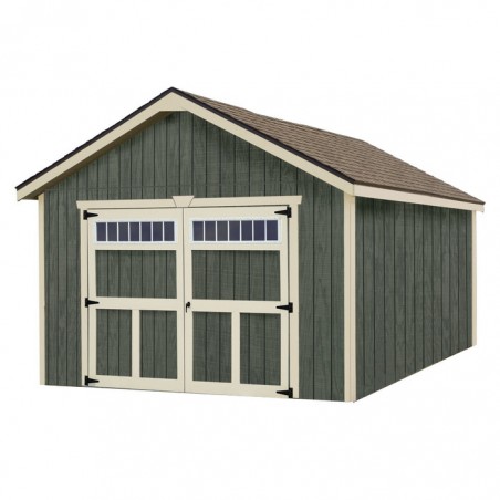 Best Barns Dover 12x16 Pre-Cut Wood Storage Garage Kit (dover_1216)