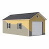 Best Barns Tailored Titan 12x16 Wood Garage Kit - Prep for Vinyl (TTITND16VL)