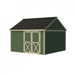 Best Barns Mansfield 12x12 Wood Storage Shed Kit (mansfield_1212)
