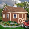 Best Barns Backyard Basecamp Standard 12x12 Storage Shed Kit – Eave Doors, No Loft (BBASDE12) Best Barns Backyard Basecamp Standard 12x12 Storage Shed Kit – Eave Doors, No Loft (BBASDE12)