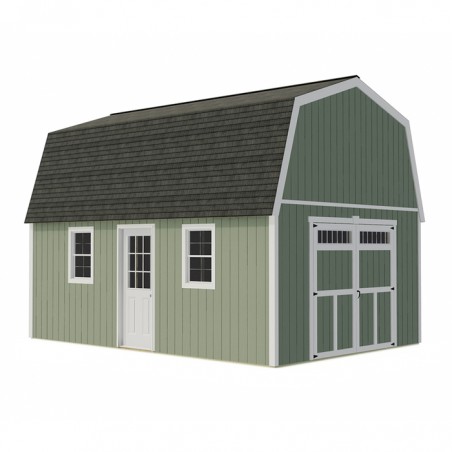 Best Barns 14x28 Pinewood Wood Storage Shed Kit (pinewood_1428)