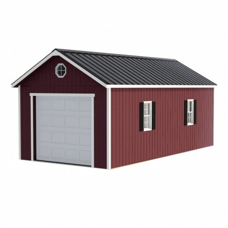 Best Barns Sierra 12x16 Wood Storage Garage Shed Kit - ALL Pre-Cut (sierra_1216)