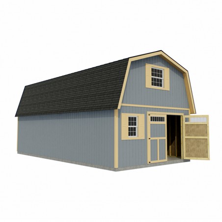 Best Barns 16x20 Virginia Wood Storage Shed Kit (virginia_1620)