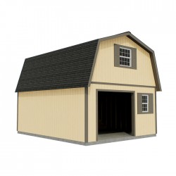 Best Barns West Virginia 16x28 Wood Storage Shed Kit (westvirginia_1628)