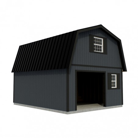 Best Barns West Virginia 16x20 Wood Storage Shed Kit (westvirginia_1620)